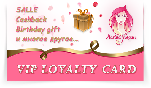 VIP Card Центр красоты Marina Kogan в Израиле